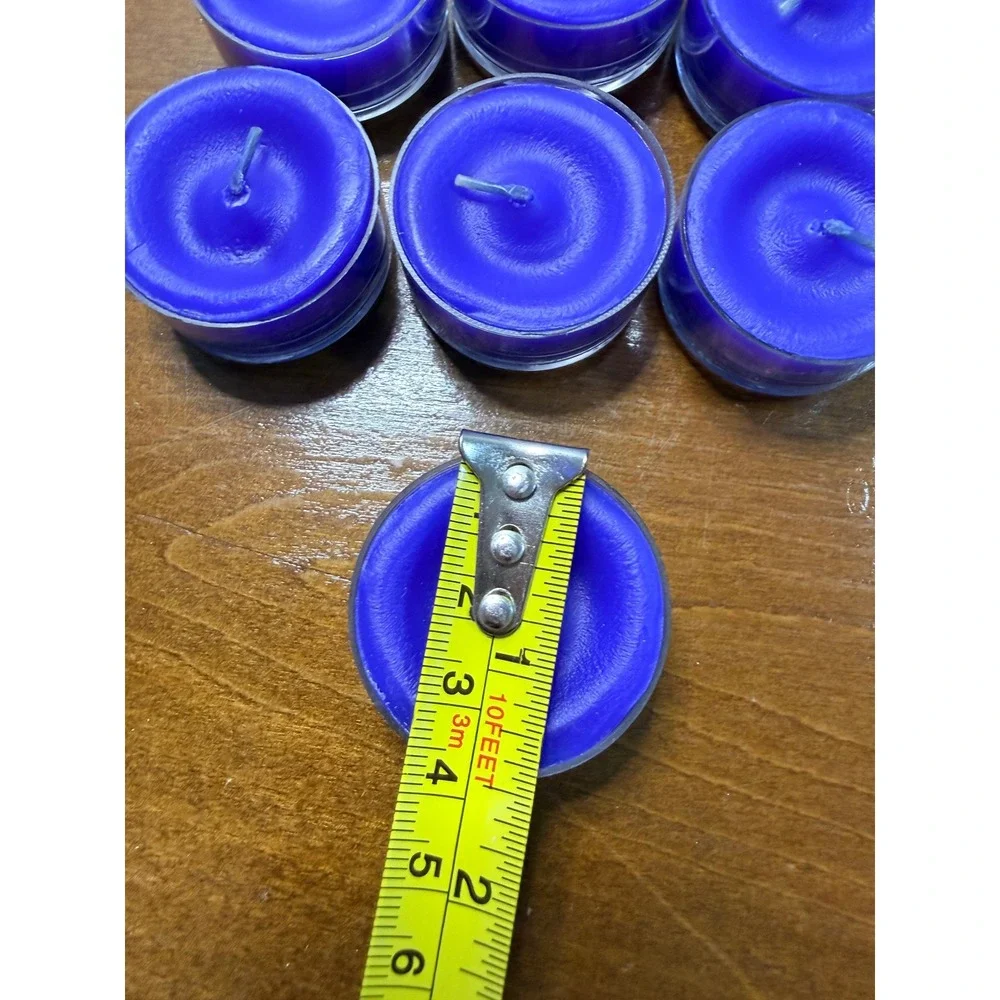 PartyLite Ocean Mist Universal Tealight Candles Purple Scented PARTIAL V0464 - Picture 3 of 9